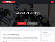 Tablet Screenshot of mtl.se